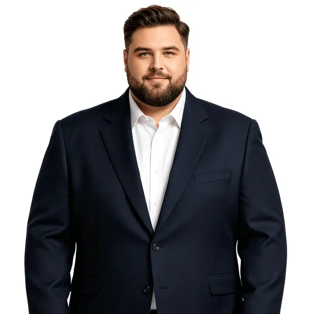 Blazer ample homme grande stature
