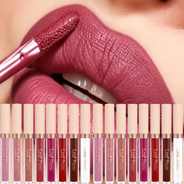 Lot de 16 lipsticks : comparer les volumes