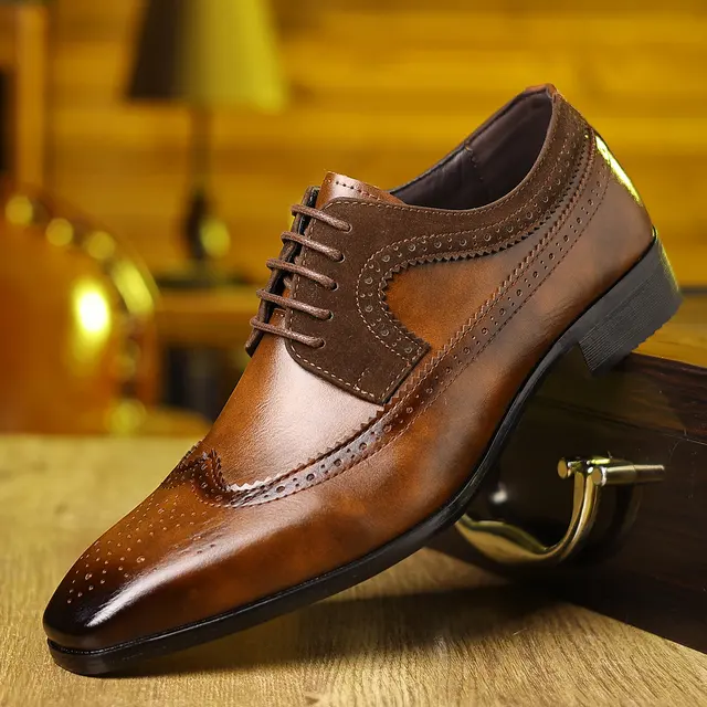 Chaussures basses homme de style Oxford