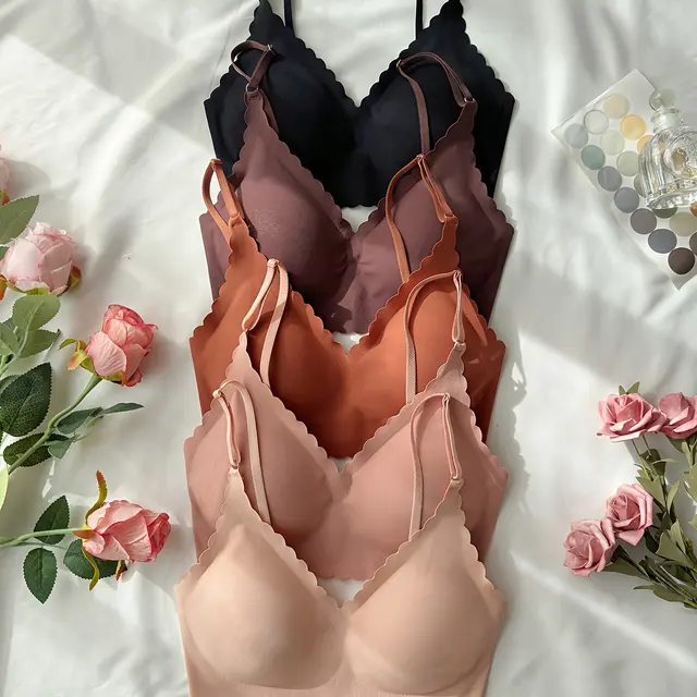 Lot de cinq brassières sans armatures