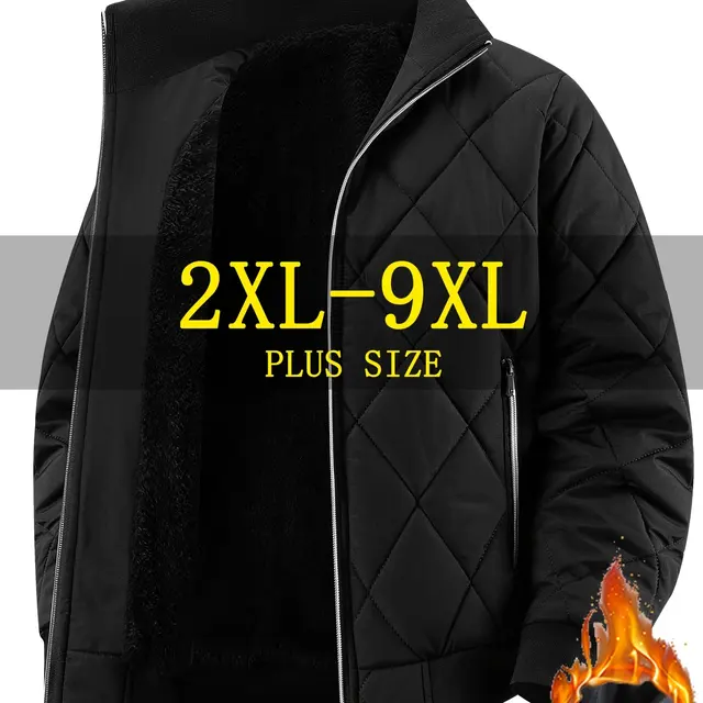 Veste zippée doublée polaire, grandes tailles