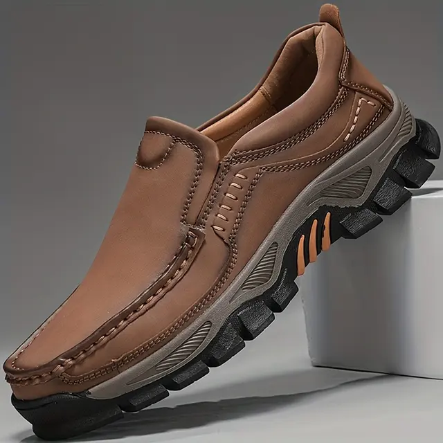 Chaussures homme décontractées, style mocassin