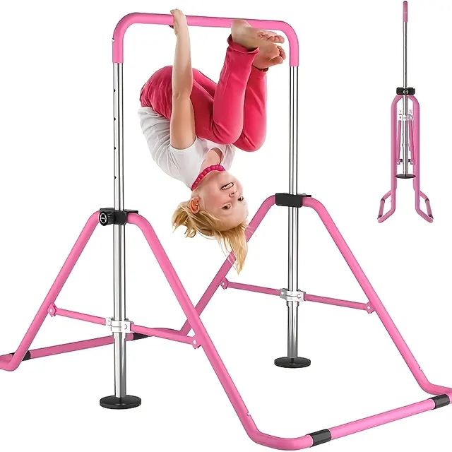 Cadre de gymnastique 98 × 144 cm avec deux anneaux