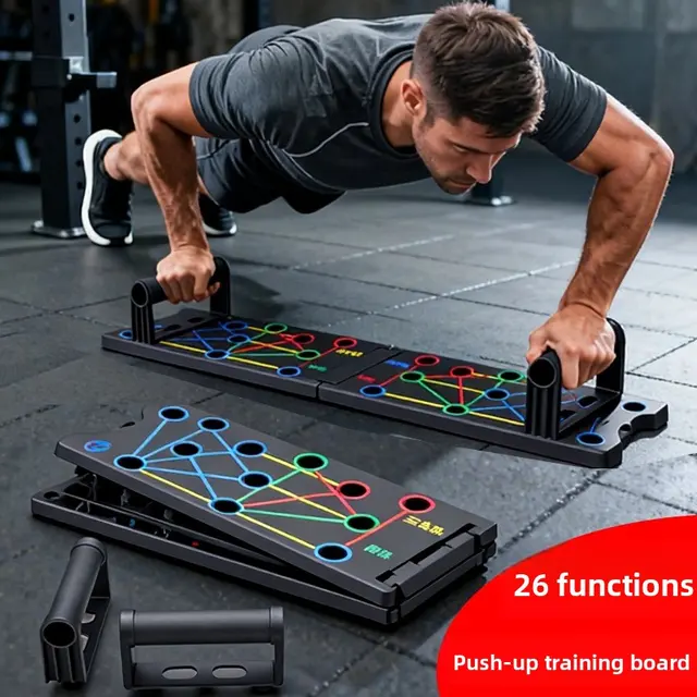 Planche d’entraînement aux pompes avec support
