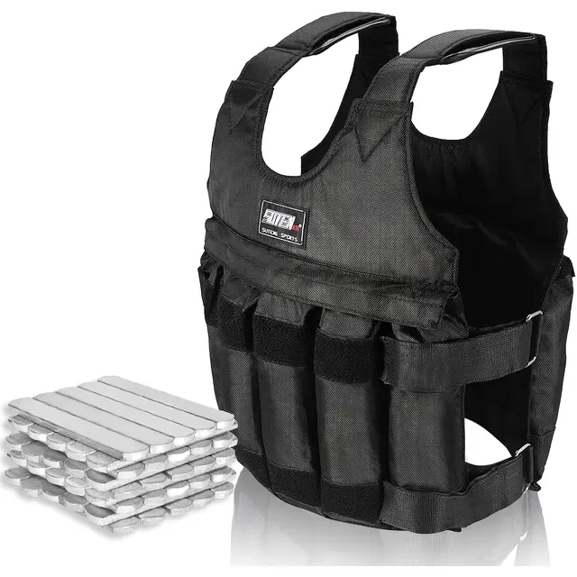 Gilet lesté réglable à épaules rembourrées